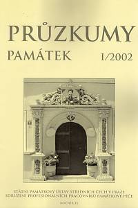 88204. Průzkumy památek, Ročník IX., číslo 1 (2002)