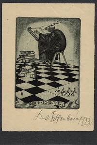 201643. Helfenbein, Walter – Eine gut Chronik für 1924 Paul + H + Schulthes