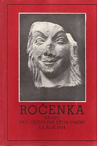 54753. Ročenka Kruhu pro pěstování dějin umění za rok 1934