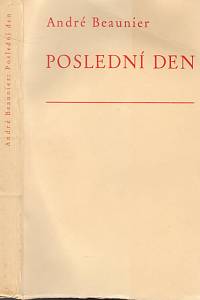 14523. Beaunier, André – Poslední den