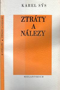 96829. Sýs, Karel – Ztráty a nálezy, Z intimní lyriky