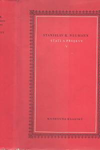 97301. Neumann, Stanislav Kostka – Stati a projevy. V, 1918-1921