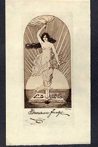 202584. Fischer-Oels, Helma – Ex Libris Hermann Junge