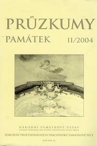 97848. Průzkumy památek, Ročník XI., číslo 2 (2004)