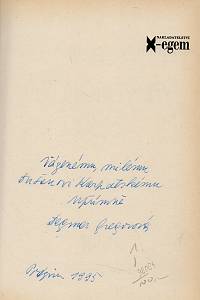 Gregorová-Prášilová, Dagmar – Gregorovský dům (podpis)