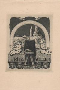 202975. Volkert, Hans – ExLibris Fritz Müller