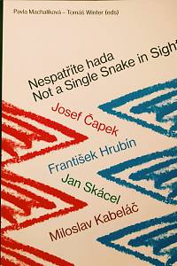 99461. Machalíková, Pavla / Winter, Tomáš (eds.) – Nespatříte hada - Not a Single Snake in Sight (Josef Čapek, František Hrubín, Jan Skácel, Miloslav Kabeláč)