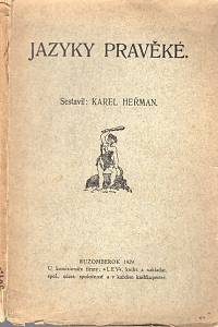 103354. Heřman, Karel – Jazyky pravěké