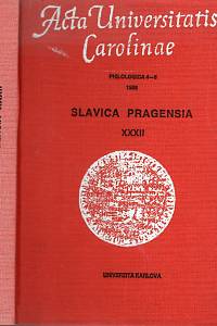 103428. Slavica Pragensia XXXII. - Fungování textu ve společenské komunikaci
