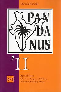 103502. Rossella, Daniela – Pandanus '11 - On the Origins of Kavya: A Never-Ending Story?