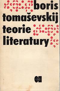 103927. Tomaševskij, Boris Viktorovič – Teorie literatury