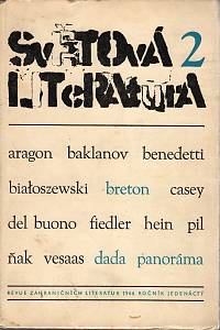 110815. Světová literatura, Revue zahraničních literatur, Ročník XI., číslo 2 (1966)