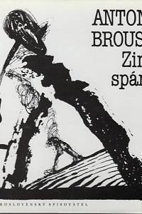 61341. Brousek, Antonín – Zimní spánek (verše z let 1969-1979) 